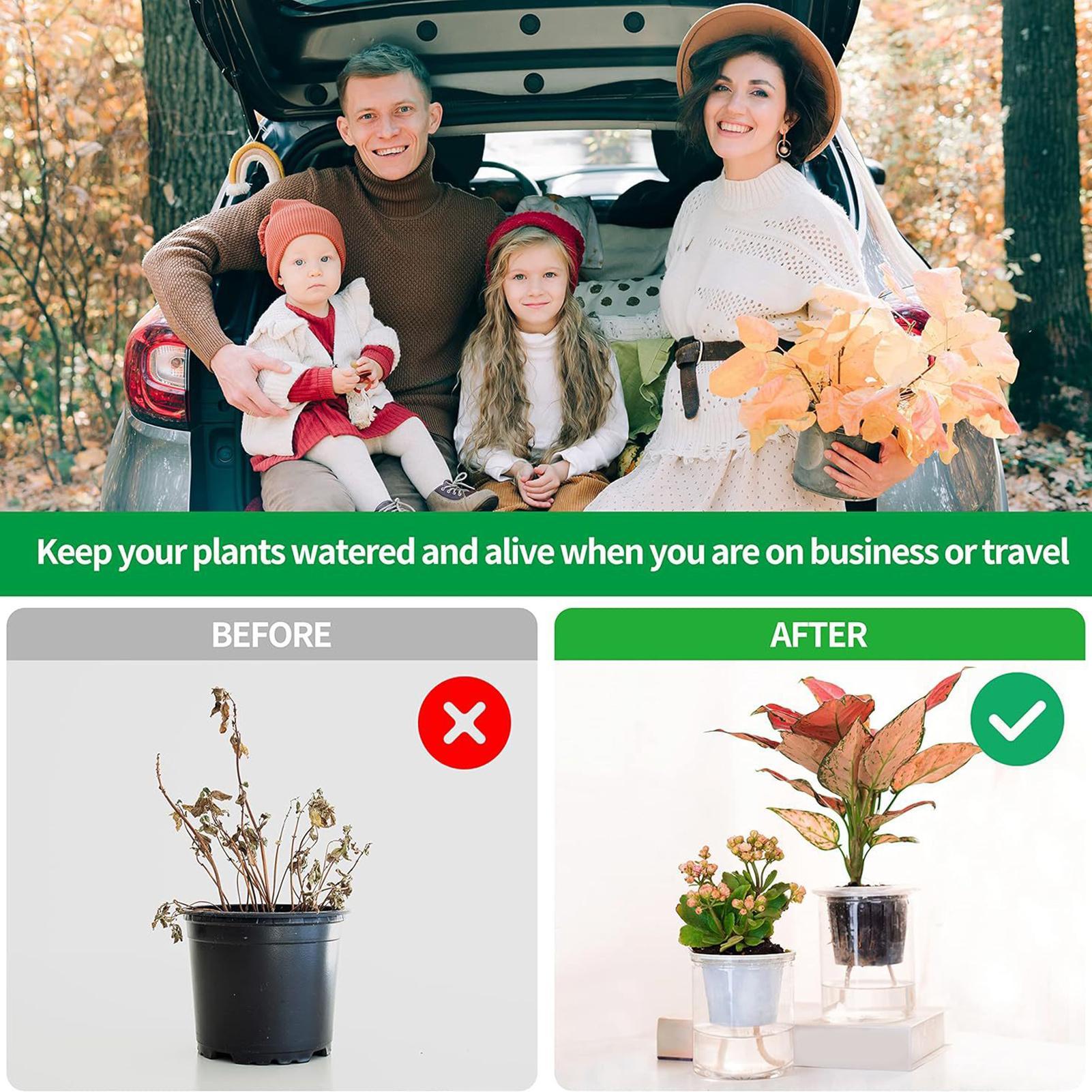 植物用芯材 自動給水用 2ピース自動給水器 ロープ植木鉢用  - Automatic Plant Waterer のレビューと価格