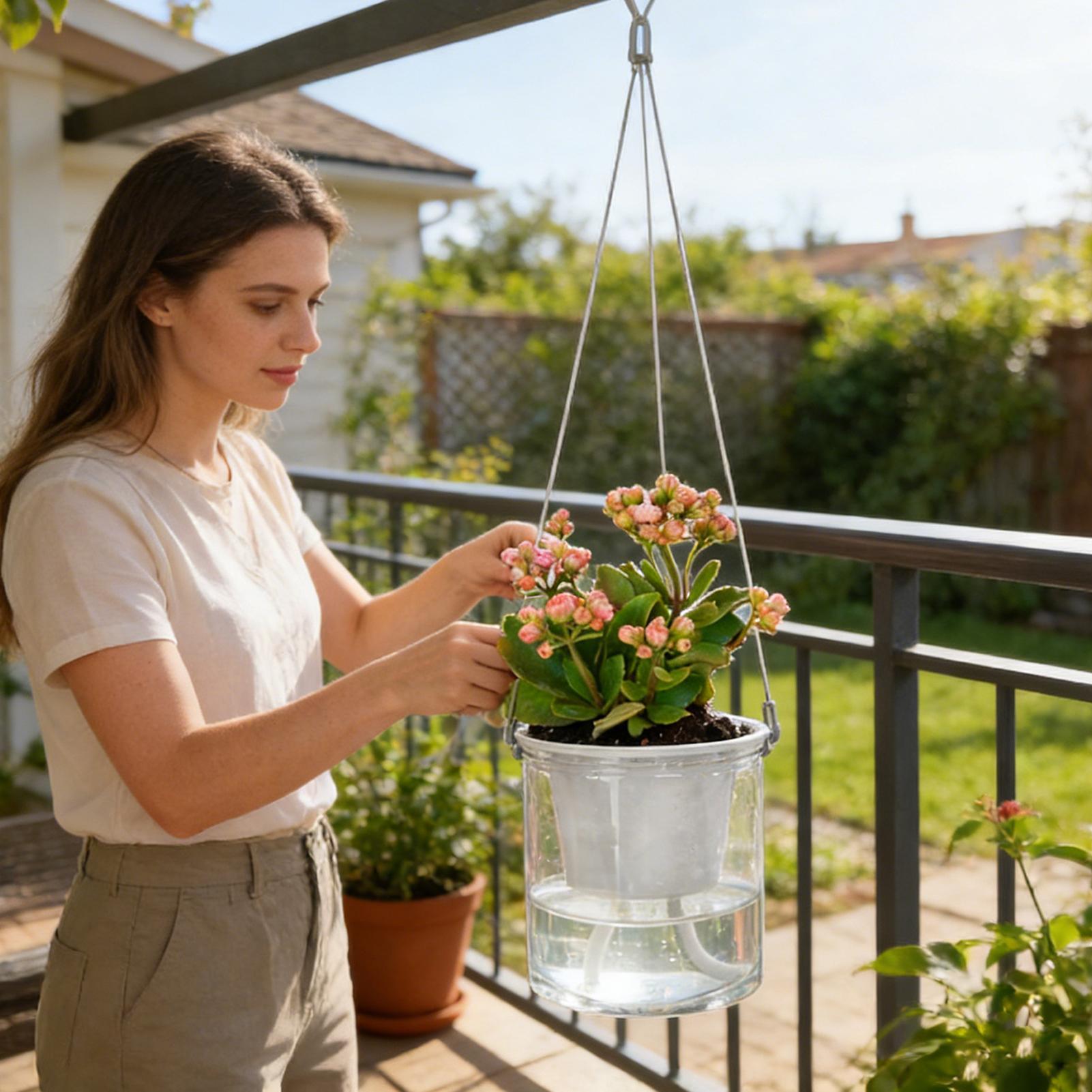 植物用芯材 自動給水用 2ピース自動給水器 ロープ植木鉢用  - Automatic Plant Waterer のレビューと価格