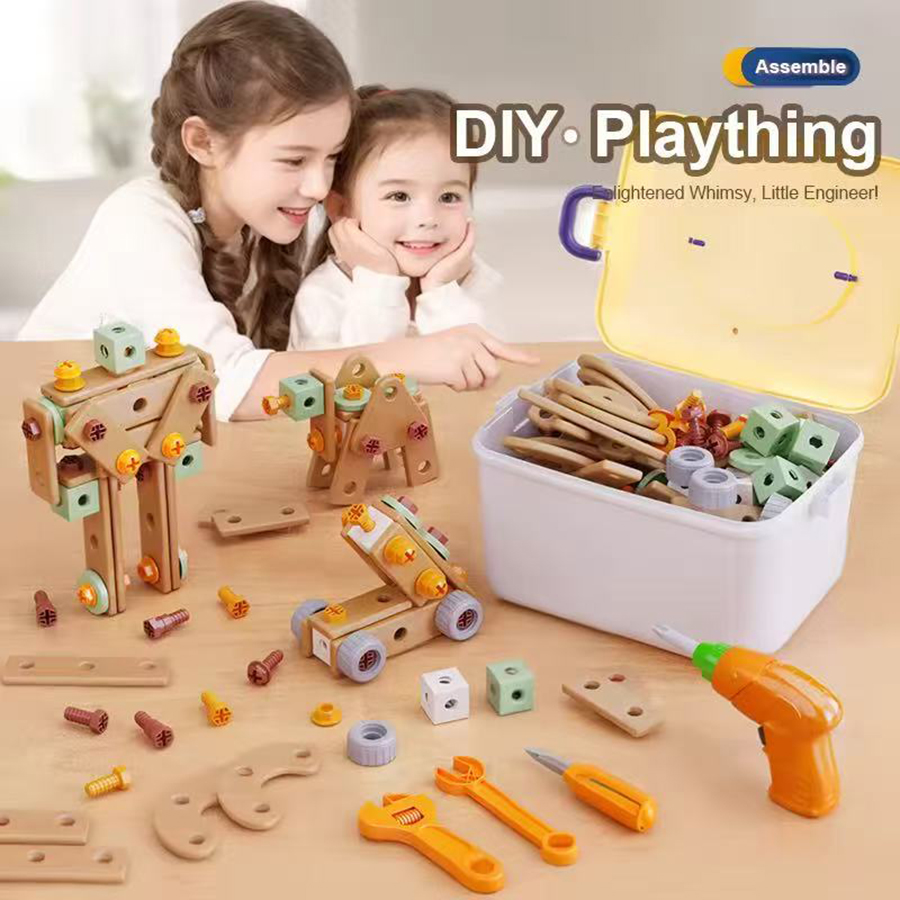 DIYキッズツールセット ナット組み立ておもちゃキット ST - Gardening Tools Girls のレビューと価格