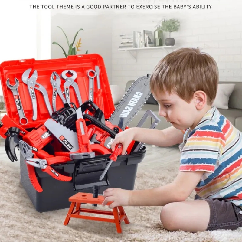 子供向け、実用的な工具セットのおもちゃ。電動ドリル、修理用工 - Gardening Tools Girls のレビューと価格
