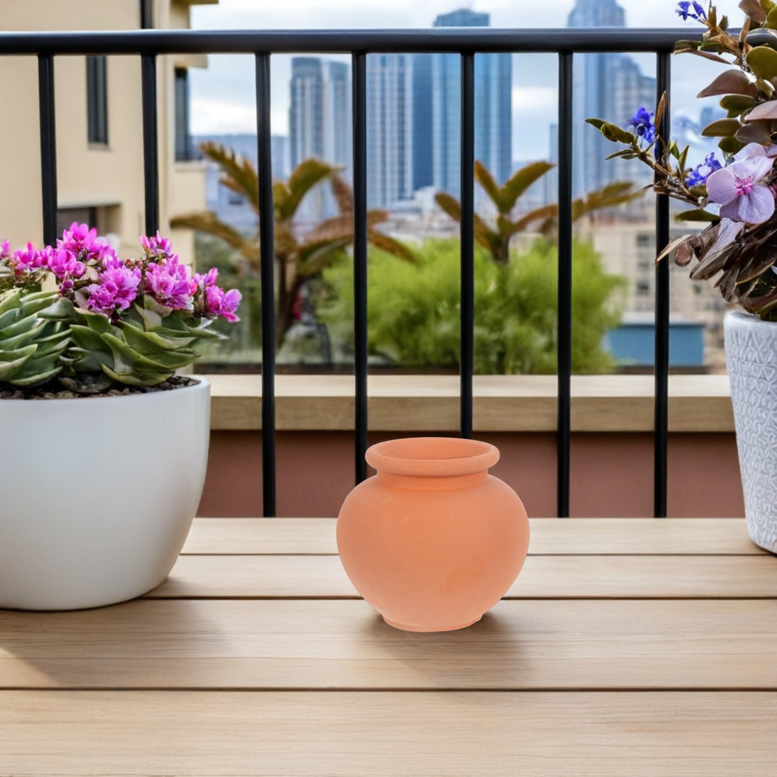テラコッタ製の自動給水スパイク。鉢植えの花に適した自動水やり - Automatic Plant Waterer のレビューと価格