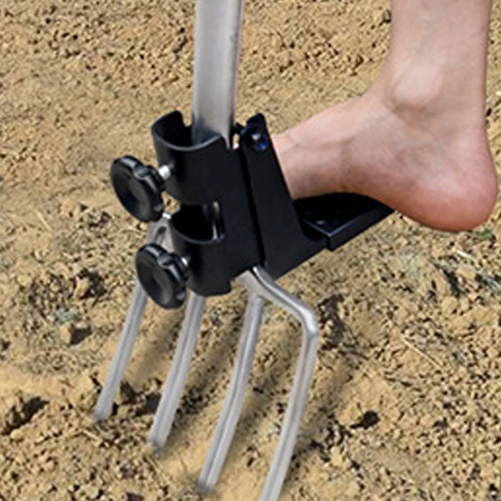 レバー原理設計の掘削補助ツール クリップとペダルアタッチメン - Spade Digging Fork のレビューと価格